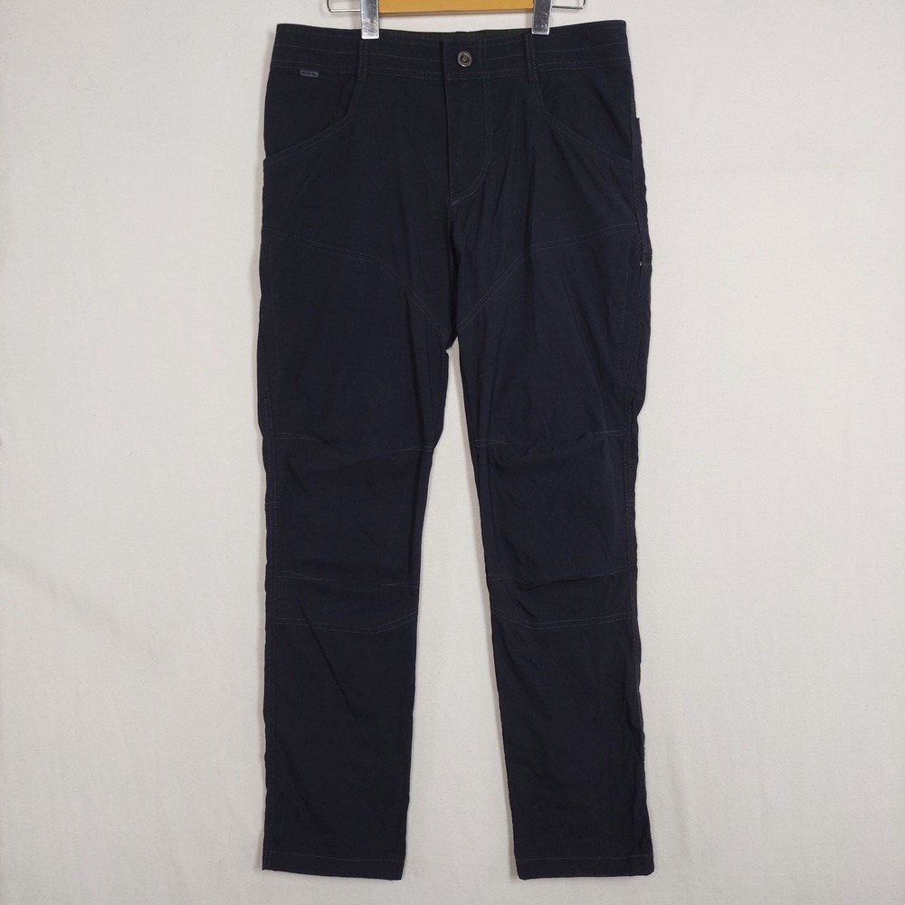 Kuhl Mens 32x32 Black Nylon Spandex Outdoor Hiking Performance Pants RN 108846